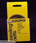 KLINGSPOR 1X30 Sanding Abrasive Belts P320 Grit 3 pack