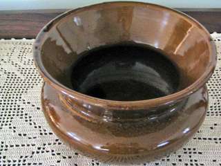 Vintage Pottery Spittoon Unknown Maker Unmarked  