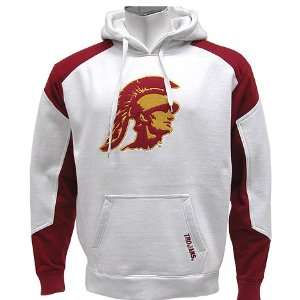 USC Trojans White Challenger Hooded Sweatshirt  Sports 