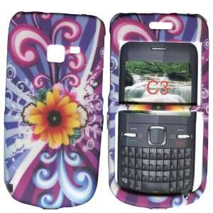  Nokia C3 AT&T Case Cover Hard Phone Cover Snap on Case Faceplates 