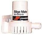 JOHNSON BILGE MATE BILGE PUMP 400 GPH 12V 21405