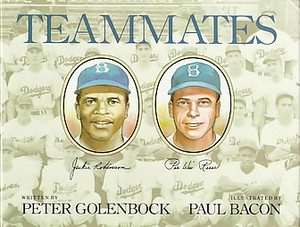 Teammates by Peter Golenbock and Paul Bacon 1990, Hardcover  