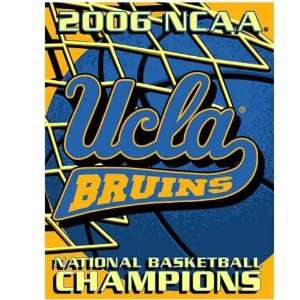   UCLA Bruins 2006 National Champions 48 x 60 Blanket Throw Sports
