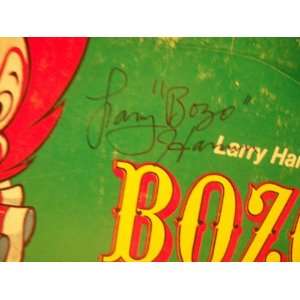   Signed Autograph Bozo The Clown Christmas Sing Along