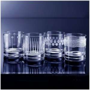  Mikasa Cheers Double Old Fashioned Glasses, Set of 4