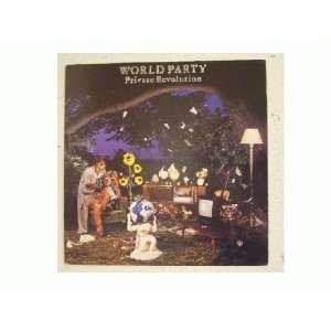  World Party Poster Flat The Waterboys 