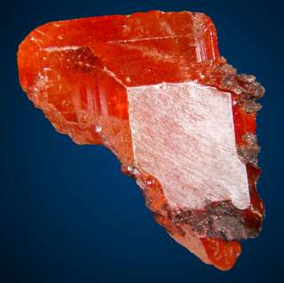 19mm Sharp Orange Red WULFENITE Crystal  Red Cloud Mine  
