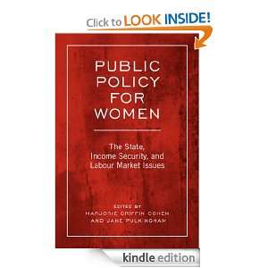 Public Policy For Women The State, Income Security, and Labour Market 