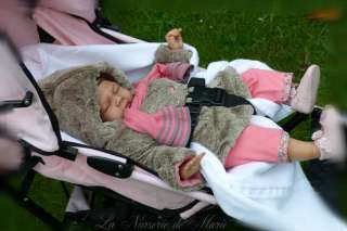 Reborn baby girl, doll, PROTOTYPE Laura Lee Eagles, Amelia kit  