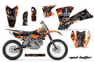 Kit includes graphics for Shrouds(2), Fenders(front/rear ), Air Box 