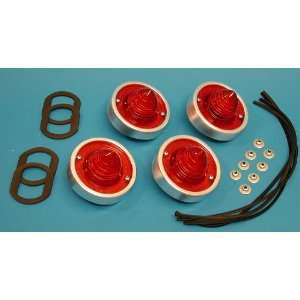   Taillight Assembly Set, Complete, BelAir & Biscayne, 1960 Automotive