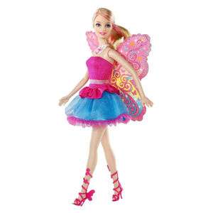 Barbie Fairy Secret Doll Blonde Hair Wings Toy NEW  