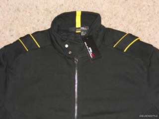 NWT $168 Ralph Lauren RLX Logo Black Modern Jacket Large  