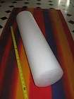 Foam Roller Yoga Exercise 6X24 White  Sealed Ends  USA