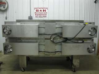 Middleby Marshall PS570S Double Stack Gas Conveyor Pizza Oven w/ 32 