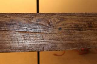 289 Barn beam rustic log shelf, 1800s Fir & Ash, 94 long live edge 