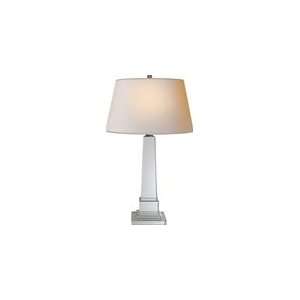 Chart House Westmeath Obelisk Table Lamp with Natural Paper Shade by 