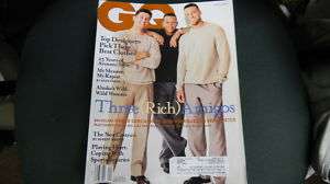 GQ Magazine April 2000 Alex Rodriguez Derek Jeter 0519E  