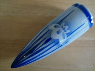 This auction is for an Antique Japanese Blue & White Pottery Wall 