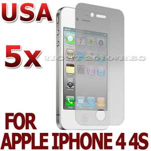   LCD SCREEN DISPLAY PROTECTOR GUARD FOR APPLE IPHONE 4 4S 4TH  