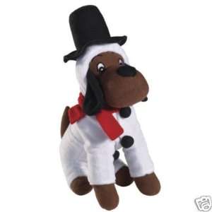  Zanies Holiday Costume Hound 8 Squeak Dog Toy SNOWMAN 