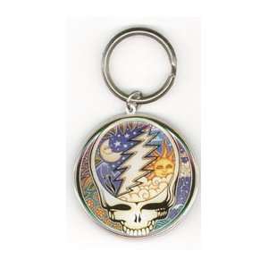  Grateful Dead steal your face metal keychain tattoo 
