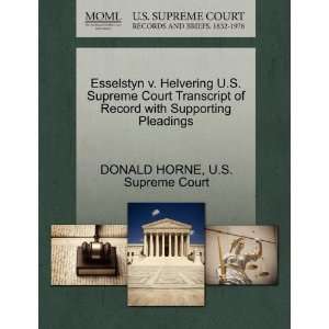  Esselstyn v. Helvering U.S. Supreme Court Transcript of 