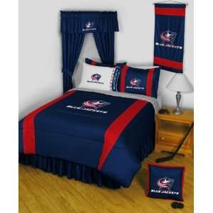  Columbus Blue Jackets NHL Sidelines Complete Bedroom 