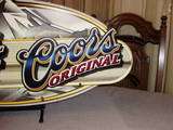   COORS ORIGINAL ROCKY MOUNTAINS 3D NEON SIGN VERY RARE BEER SIGN  