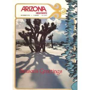  Arizona Highways December 1974 (Vol. L) Books
