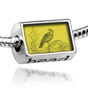  Beads Proud Bird   Pandora Charm & Bracelet Compatible 