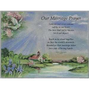 Grant   Our Marriage Prayer Size 6x8 by J. B. Grant 8x6  