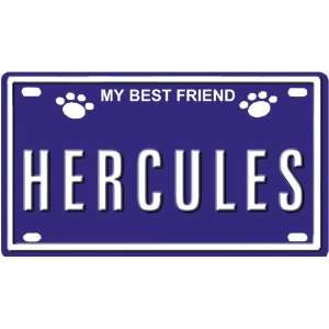  HERCULES Dog Name Plate for Dog House. Over 400 Names 