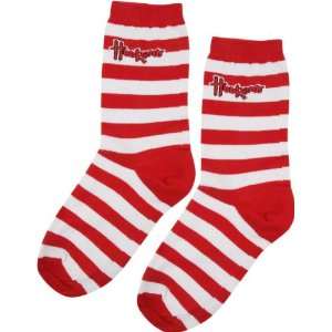  Nebraska Cornhuskers Rugby Stripe Socks