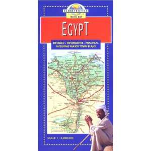  Egypt Travel Map (9781853687136) Globetrotter Books