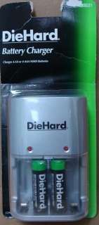 Diehard Rechargeable Battery Charger With Batteries  