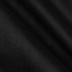  54 Wide 100% Organic Cotton Voile Black Fabric By The 