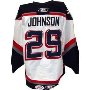  Chad Johnson 29 2009 2010 Hartford Wolf Pack Game Used 
