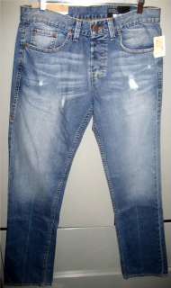 NWT William Rast jeans Jake straight leg T Stone sz 32  