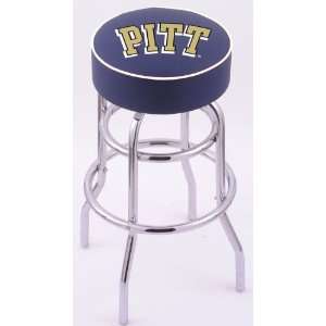 University of Pittsburgh Steel Stool with 4 Logo Seat and L7C1 Base 