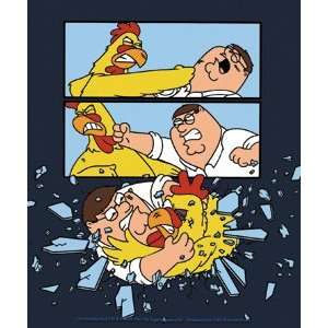  Family Guy Peter vs Chicken Sticker S FG 0062 Toys 