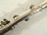 Fine Vintage Italian Silver Bb Clarinet w/ HS* French Selmer 