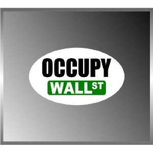  Political Occupy Wall Street with Wall St. Sign Vinyl Euro 