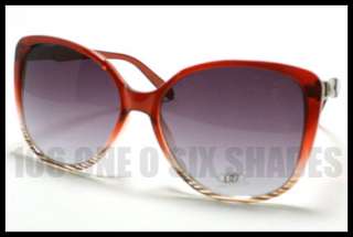 DG Oversized Cat Eye Womens Fashion Sunglasses Squared Retro TORTOISE 