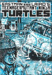 Teenage Mutant Ninja Turtles Comic #3 1st Print 1985 NM  