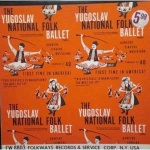  The Yugoslave National Folk Ballet Company Of 40 Members State 
