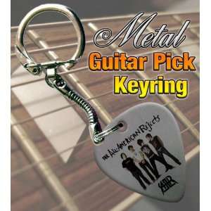  All American Rejects Metal Guitar Pick Keyring Musical 