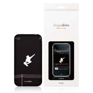   Elago Skins Skate Black for Apple iPhone 3G Cell Phones & Accessories