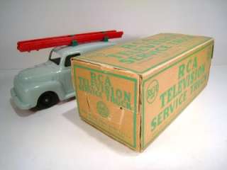   Tin / Plastic 1950 Ford F1 Panel RCA TV Service Truck 8 NMIB  