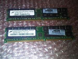   2x2GB) DDR PC3200R PC 3200R ECC REG DDR400 RAM DIMM MEMORY KIT  